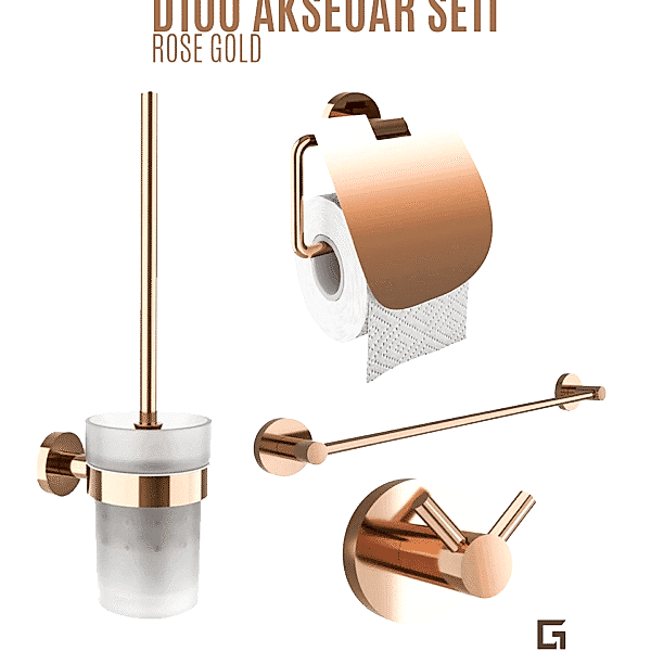 D100 Aksesuar Seti Rose Gold